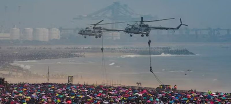 Tragedy at IAF Air Show in Chennai as Five Spectators Lose Their Lives and 100 Hospitalised