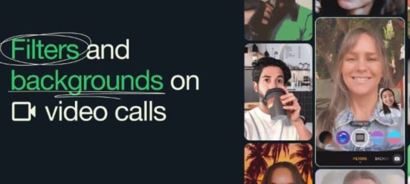 WhatsApp Introduces Fun Filters and Backgrounds for Video Calls