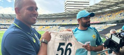 Babar Azam Donates Jersey to Usman Khawaja’s Foundation