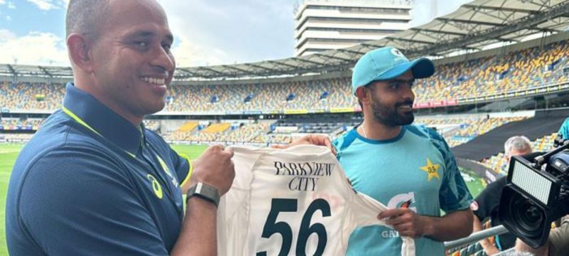 Babar Azam Donates Jersey to Usman Khawaja’s Foundation