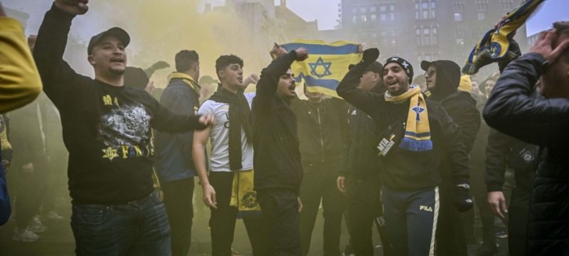 Dozens of Israelis Injured in Violent Clashes in Amsterdam Over Disrespect to Palestinian Flag