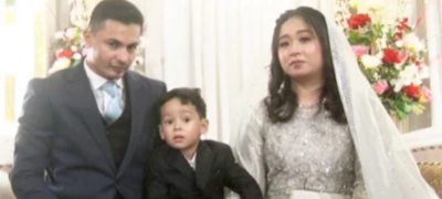 Joyful Fusion: Japanese Bride and Pakistani Groom Celebrate Unique Reception with Child in Gulistan-e-Johar