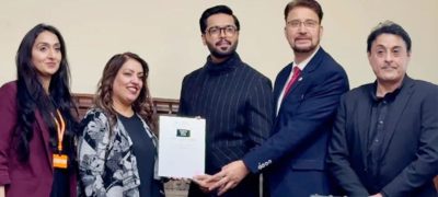 Fahad Mustafa Honoured with Two Prestigious Awards by the UK Parliament