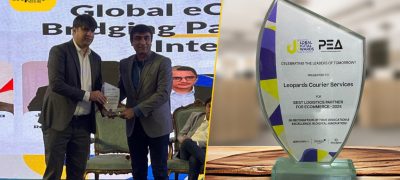 Leopards Courier Wins Best Logistics Partner for E-Commerce 2024 at Global Digital Awards