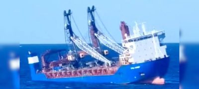 Russian Cargo Ship Sinks in Mediterranean After Engine Room Explosion