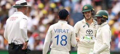 Virat Kohli Bumps Shoulders with Sam Konstas Mid-Pitch During Boxing Day Test