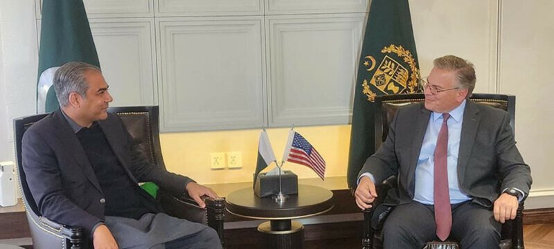 Interior Minister Mohsin Naqvi Discusses Strengthening Pakistan-US Relations with US Leaders