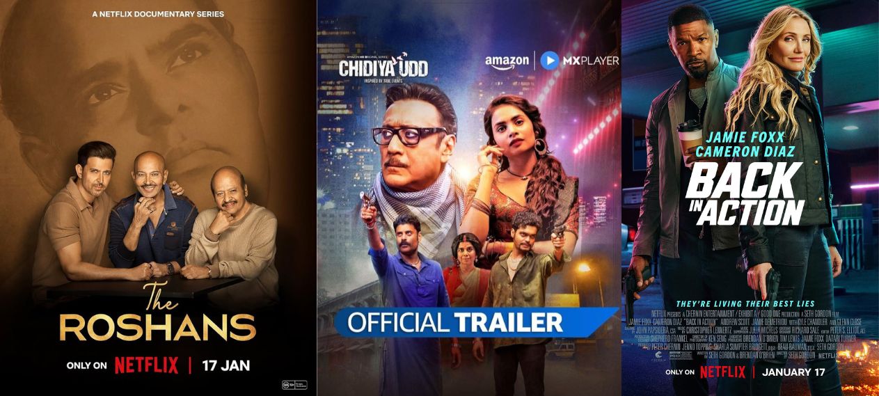 OTT Binge Alert: Exciting Releases This Week, Including Chidiya Udd, The Roshans, Back in Action, and More!