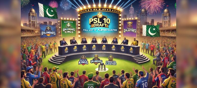 PSL 10 Draft: Full List of Players Selected by All Franchises