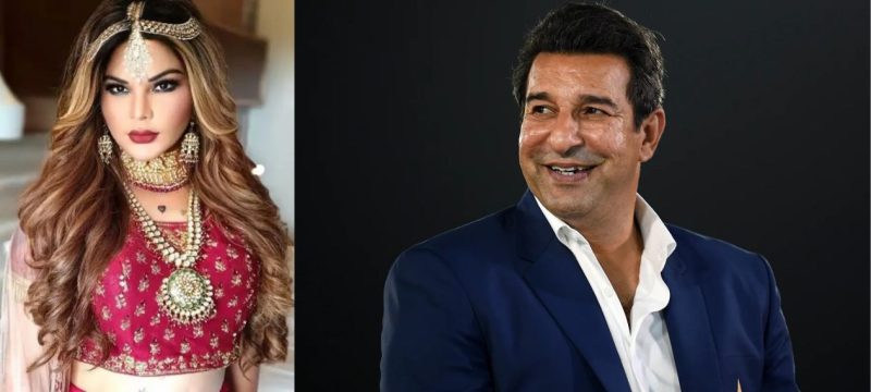 Rakhi Sawant Expresses Interest in Collaborating with Wasim Akram for an Item Song