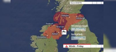 Red Warnings Issued as Storm Éowyn Approaches the UK and Ireland