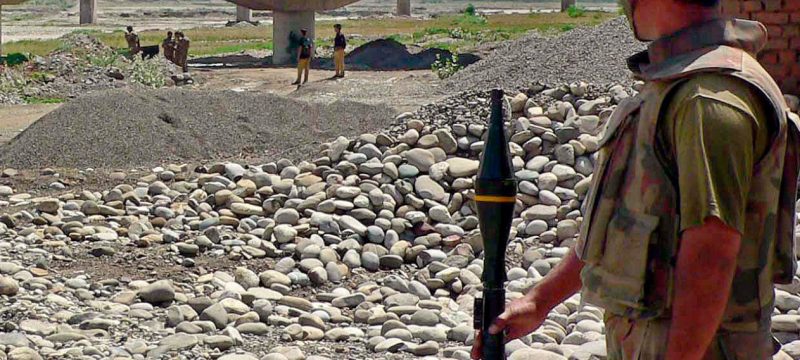 Security Forces Uncover Illegal Weapons Cache in Kurram District