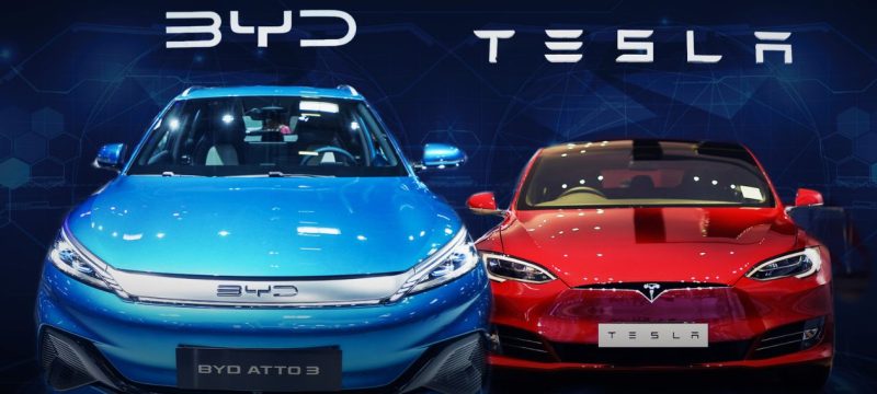 Tesla May Lose Its EV Crown as BYD Sales Surge – Here's Why