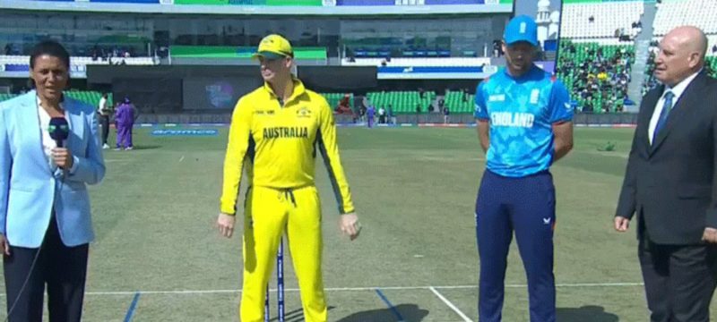 Australia Elects to Bowl First Against England in Champions Trophy Clash