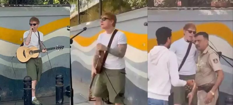 Indian Police Halt Ed Sheeran's Surprise Street Concert