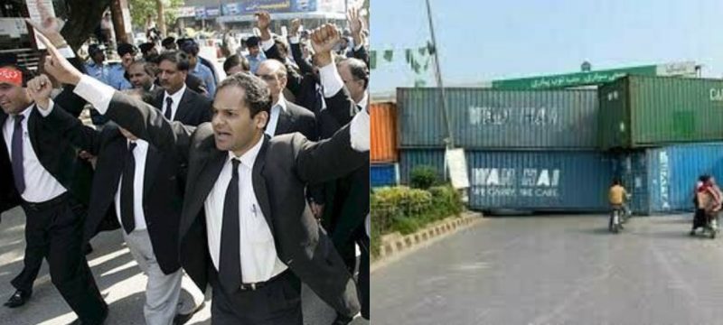 Lawyers Rally Against 26th Amendment in Islamabad; Red Zone Sealed, Metro Service Halted