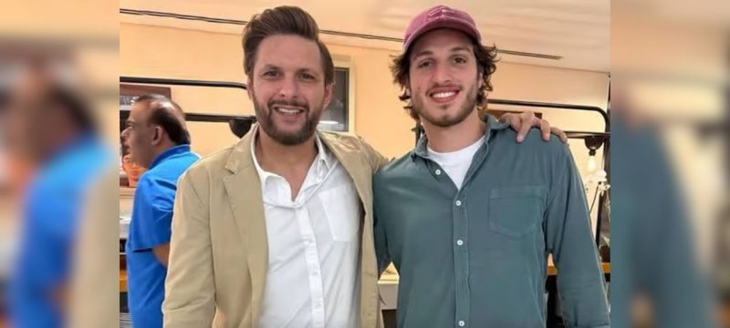 Shahid Afridi and Imran Khan’s Son Kasim's Photo from Dubai Stadium Goes Viral