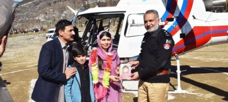 Malala Yousafzai Visits to Her Hometown, Shangla, for the First Time Since the 2012 Taliban Attack