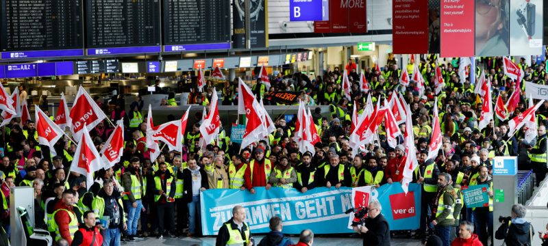 Nationwide Airport Strike in Germany Cancels Hundreds of Flights, Disrupts Travel