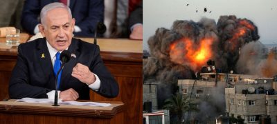 Netanyahu Warns of 'Intensified Attacks' After Gaza Airstrikes Kill 400+