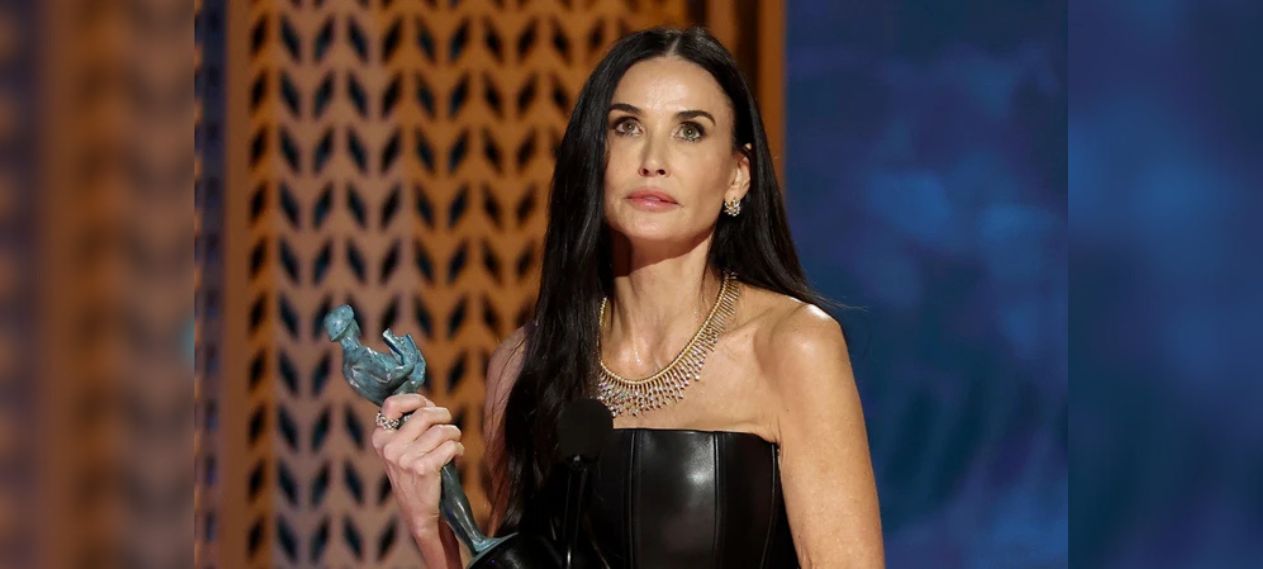 Hollywood Actress Demi Moore Named World's Most Beautiful Person of 2025