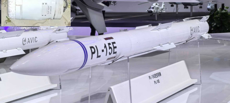 Chinese PL-15 Missile Makes Battlefield Debut in Pakistan-India Clash