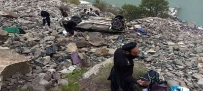 Eight Killed As Passenger Vehicle Falls Into Ravine In Lower Kohistan