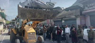 Indian Air Force Team Arrives in Pampore to Investigate Shot-Down Aircraft