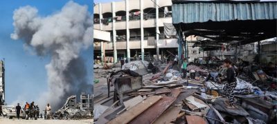 Israeli Airstrike on Fahmi al-Jarjawi School Shelter Claims 30 Civilian Lives