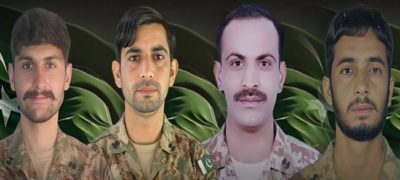 Lieutenant, Three Soldiers Martyred as KP Infiltration Attempt Foiled