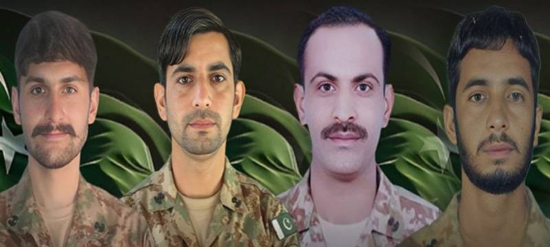 Lieutenant, Three Soldiers Martyred as KP Infiltration Attempt Foiled