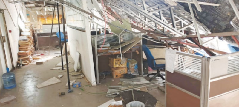 Roof Collapse Incident at COMSATS University’s Block-1 Under Investigation