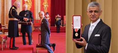 British-Pakistani Sadiq Khan Becomes First London Mayor to Receive Knighthood Honor