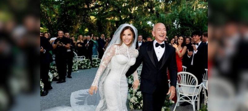 First Glimpse of Jeff Bezos and Lauren Sánchez’s Wedding Surfaces Online