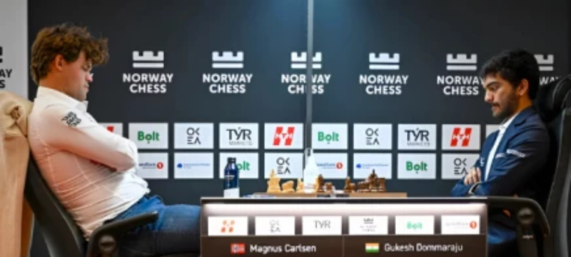 Magnus Carlsen Loses Temper After Shocking Defeat To Indian Grandmaster Gukesh