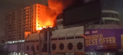 Massive Blaze Destroys 250 Shops in Karachi’s Millennium Mall