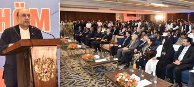 President Asif Ali Zardari Attends 35th National Day Celebrations of the Russian Federation in Islamabad