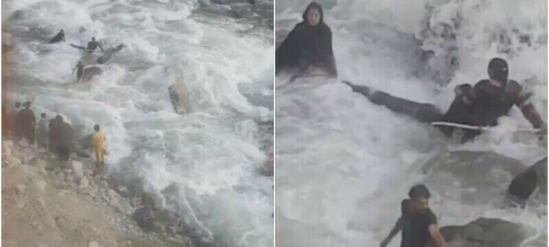 Rescue Operations Ongoing After Boat Capsizes in Swat's Shahi Bagh Kalam