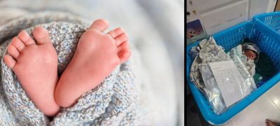 “Sorry” Note Found with a New-Born Girl Dumped in a Basket in Mumbai