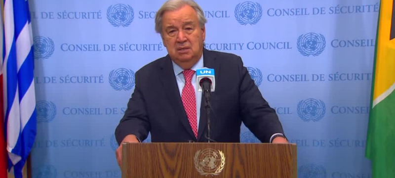 UN Chief Slams U.S. Backed Gaza Aid Operation as 'Inherently Unsafe'