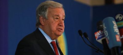 UN Chief Urges Iran and Israel to De-Escalate Tensions Immediately