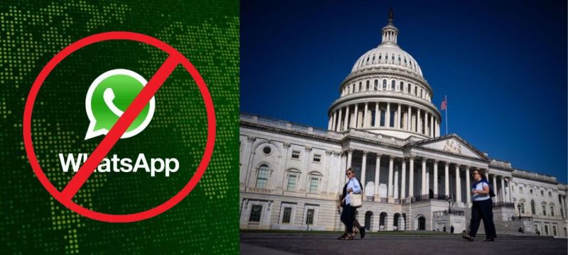 WhatsApp Banned from U.S. House Devices Over Security Concerns