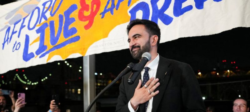 Zohran Mamdani Thanks Supporters After Victory in NYC Democratic Primary