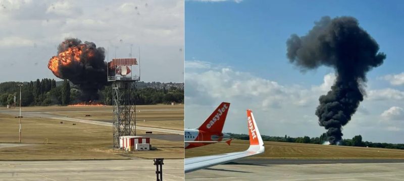 Airplane Crash Southend Airport: Runway Shut After Plane Bursts Into Fireball