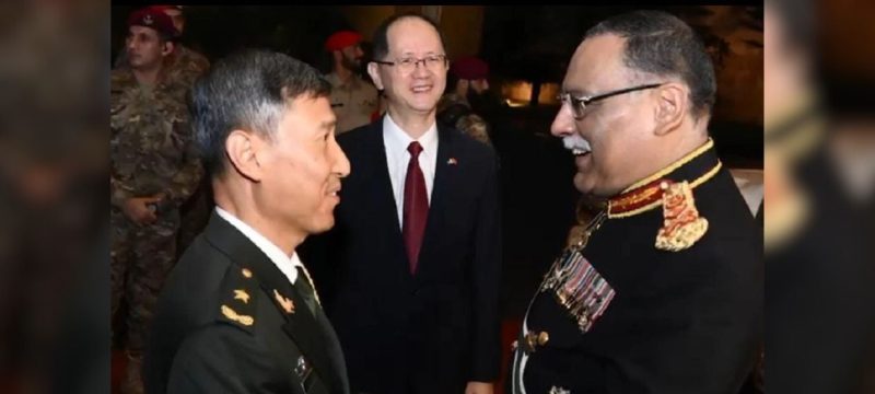 CJCSC General Sahir Shamshad Mirza Attends PLA Founding Day Ceremony