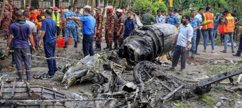 Death Toll Reaches 27 in Bangladesh Air Force Jet Crash, Officials Confirm