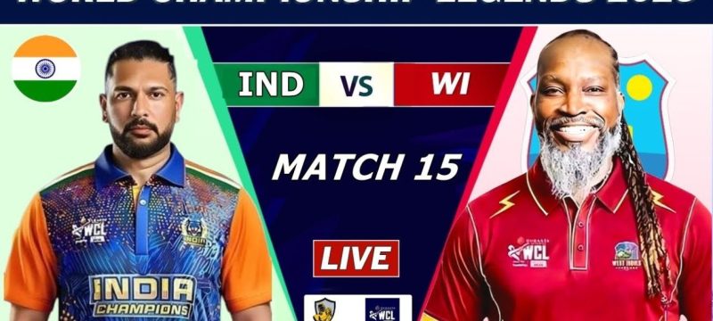 India Champions vs West Indies Champions