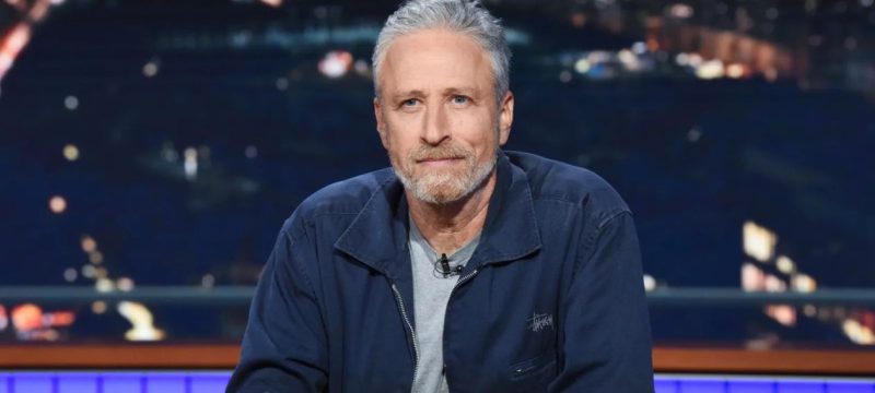 Jon Stewart Criticizes CBS Over Colbert Show Cancellation