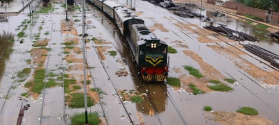Karachi Train Services Disrupted as Heavy Monsoon Rainfall Causes Major Delays