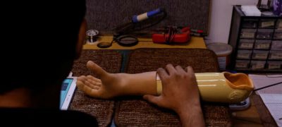 Pakistani-Startup-Bioniks-Ships-Prosthetics-to-Gaza-War-Survivors